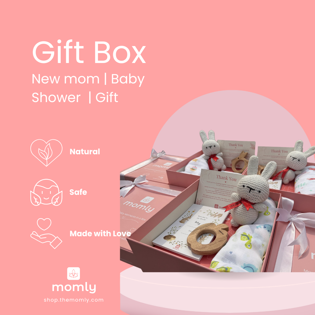Momly - New mom & baby gift box (6 items)
